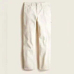 J. Crew High-rise '90s classic straight carpenter jean in natural | Size 28